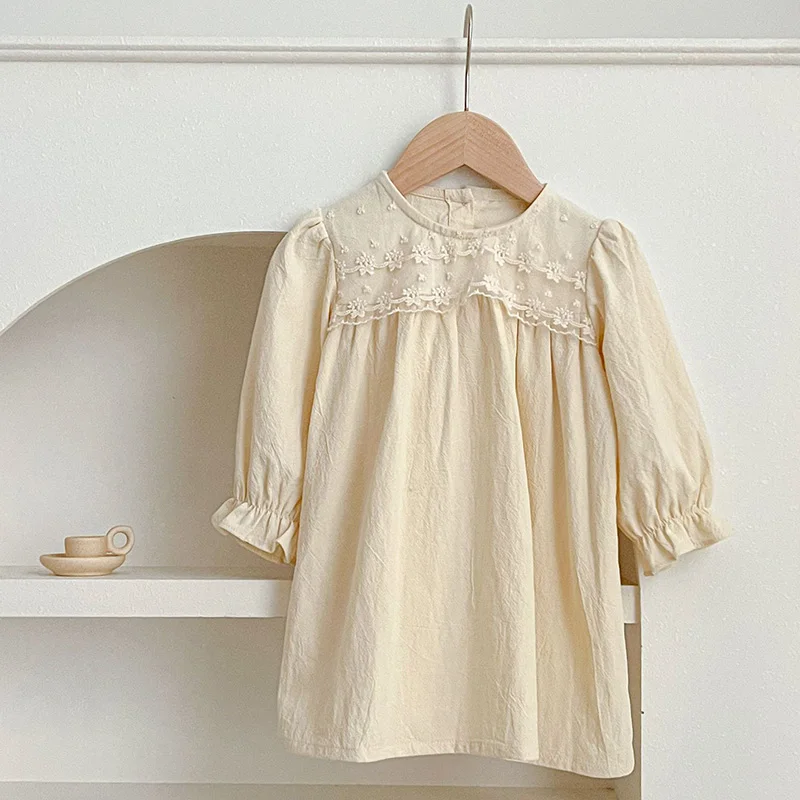 

Autumn New Lace Romper Baby Girls Clothing Sister Dress Clothes Cotton Long Sleeve Kid Dress Spring Toddler Girls Costumes Korea