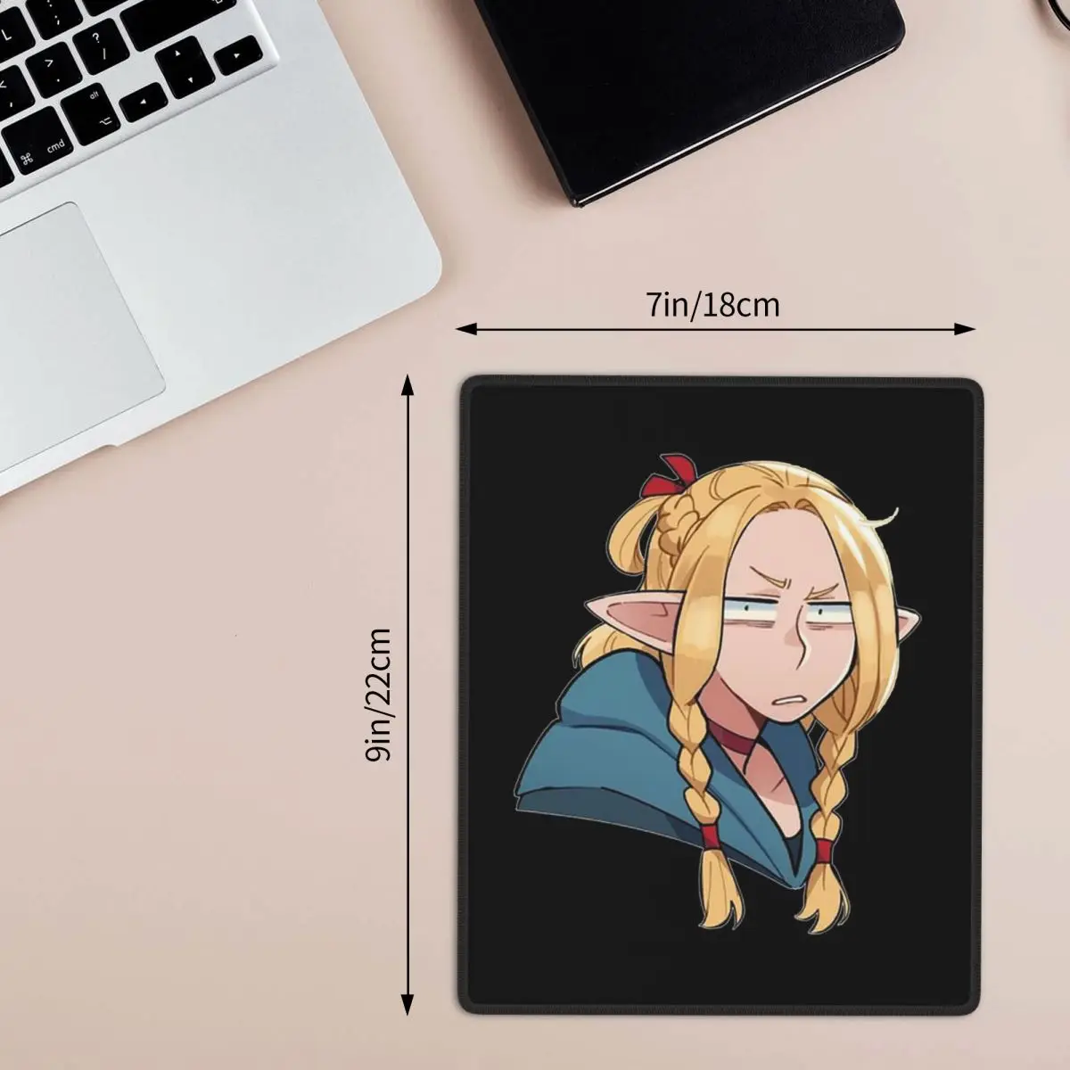 Dungeon Meshi Senshi Delicious In Dungeon Mouse Pad Computer Keyboard Mouse Mat Gamer PC Laptop Desk Mat Office Accessories