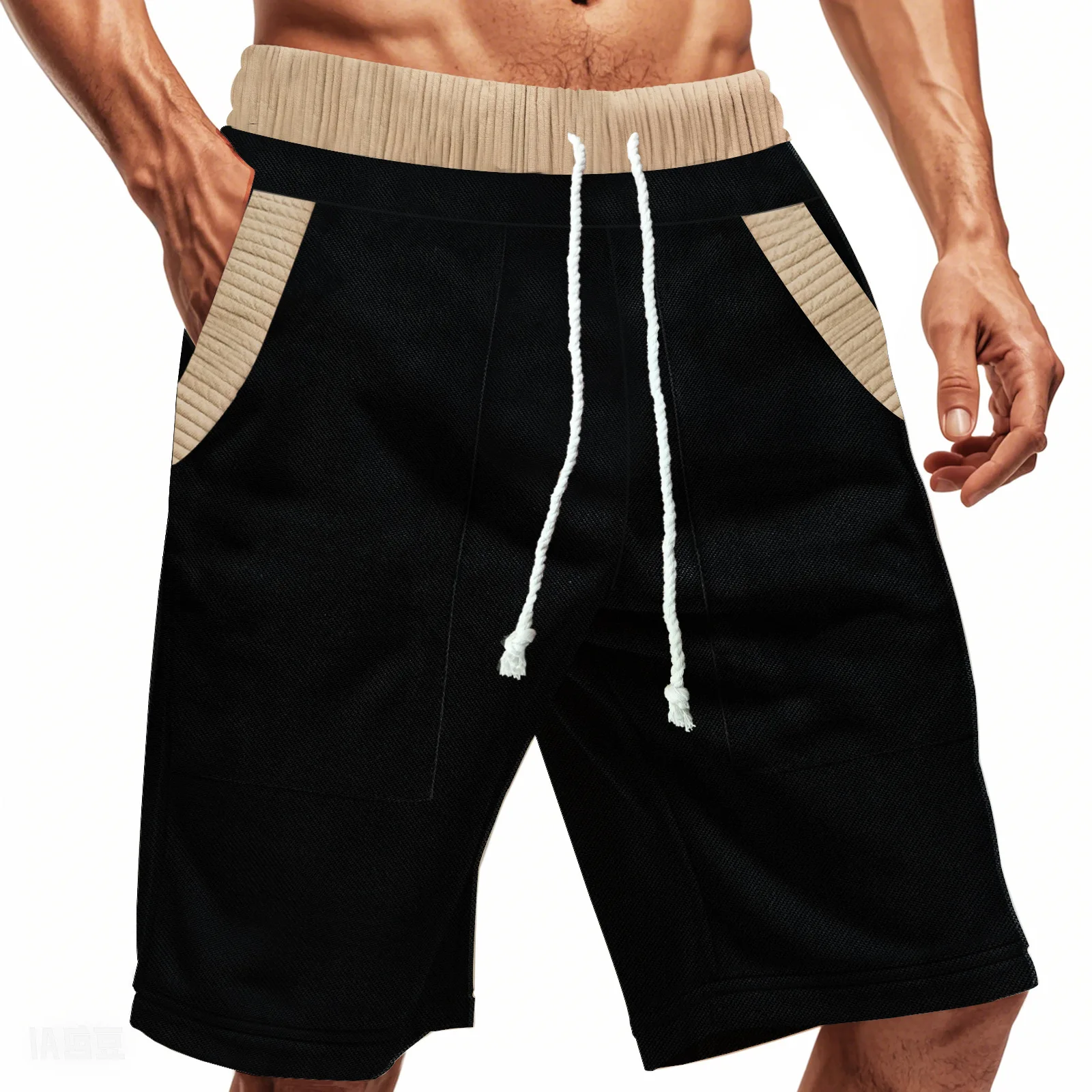 2026 Summer New Casual Fashion Versatile Men's Shorts Five-point Pants