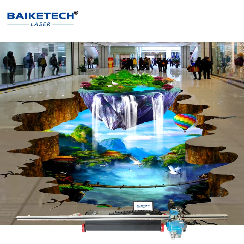 BK-UP64 Berserk Wallpaper Printing Machine Floor UV Printing Machine Mainland China Ce Black Wallpaper Tools Home