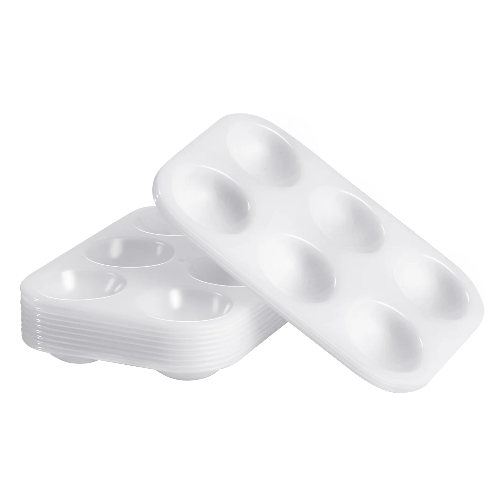 

Rectangle Child Paint Pallet with Lid Acrylic 1250X850X010CM Painting Tray Watercolor Palette