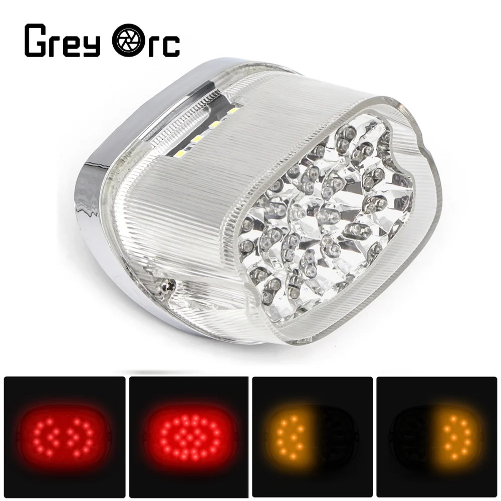 

Tail Light LED Turn Signals For Dyna Road King Electra Glide Classic Fat Boy Road Glide XL 883 Sportster XL 1200 L 1200 R XL1200