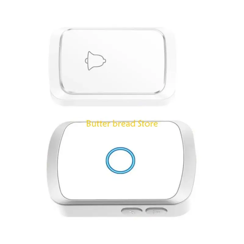 W89C Дверные колокольчики беспроводной дверной звонок Объемные дверные колокольчики для офиса