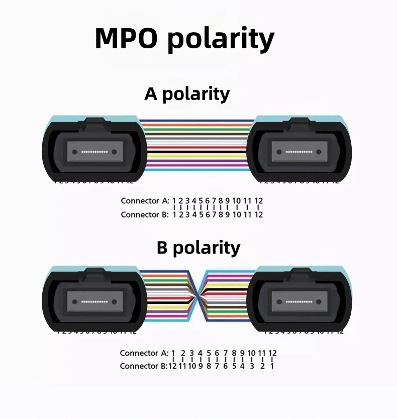 12cores MPO-MPO Armored Patch Cord,Single-mode,B polarity,Outdoor LSZH,TPU Optical Cable,with PDLC Cover,Dia.6.0mm,150m,200m