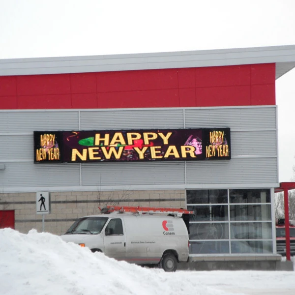 Hochwertiges LED-Vollfarbdisplay für den Außenbereich, P10 Mall Shopping Center, Werbebildschirm, wasserdichter Bildschirm