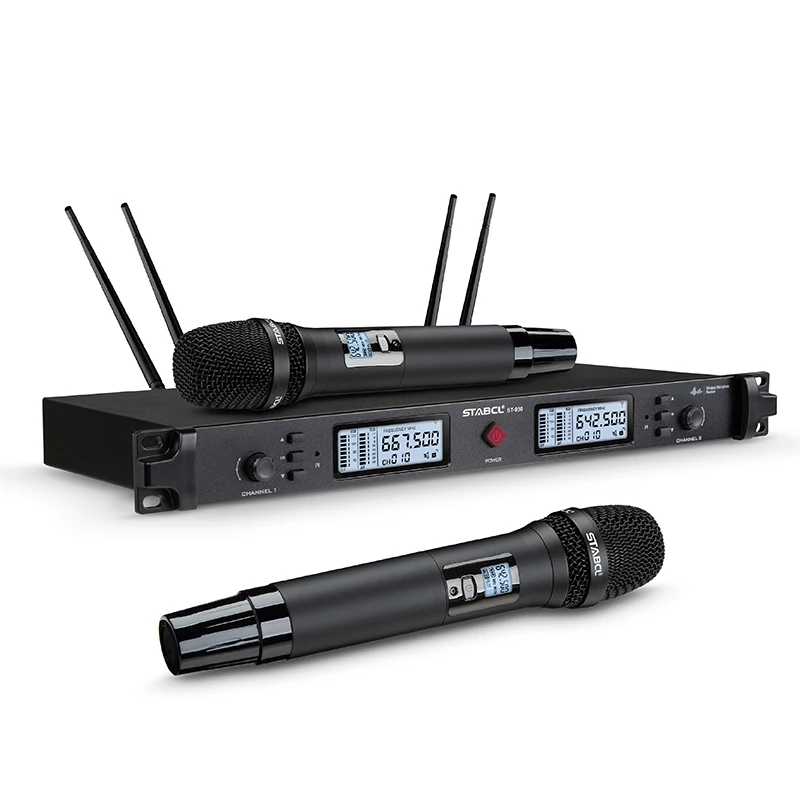 Professional PLL Wireless Entertainment UHF Collar Microphone out-door