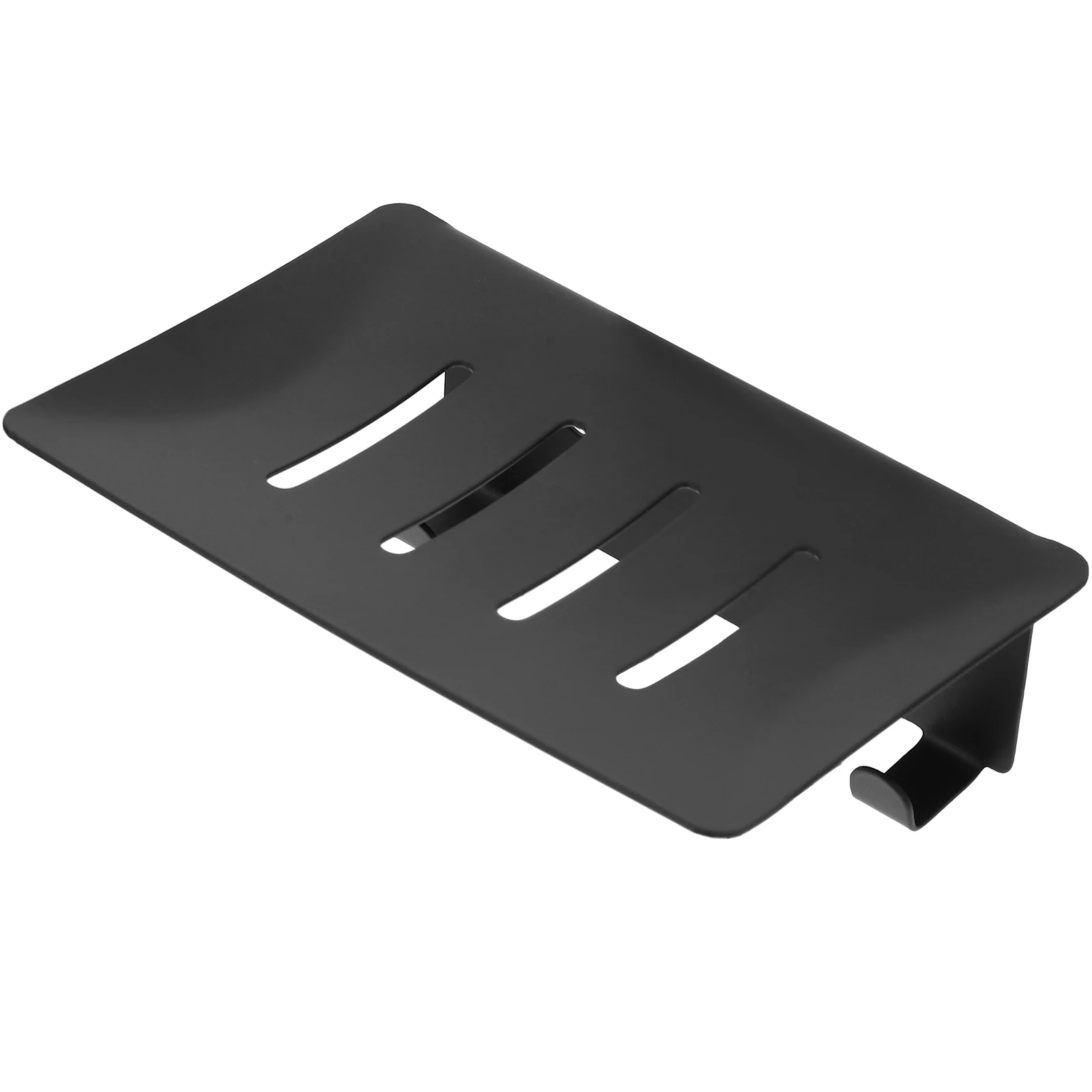 

Stainless Steel Holder Wall Mounted Soap Dish with Drainage Bathroom Kitchen Easy Install Self Adhesive Metal for Shower