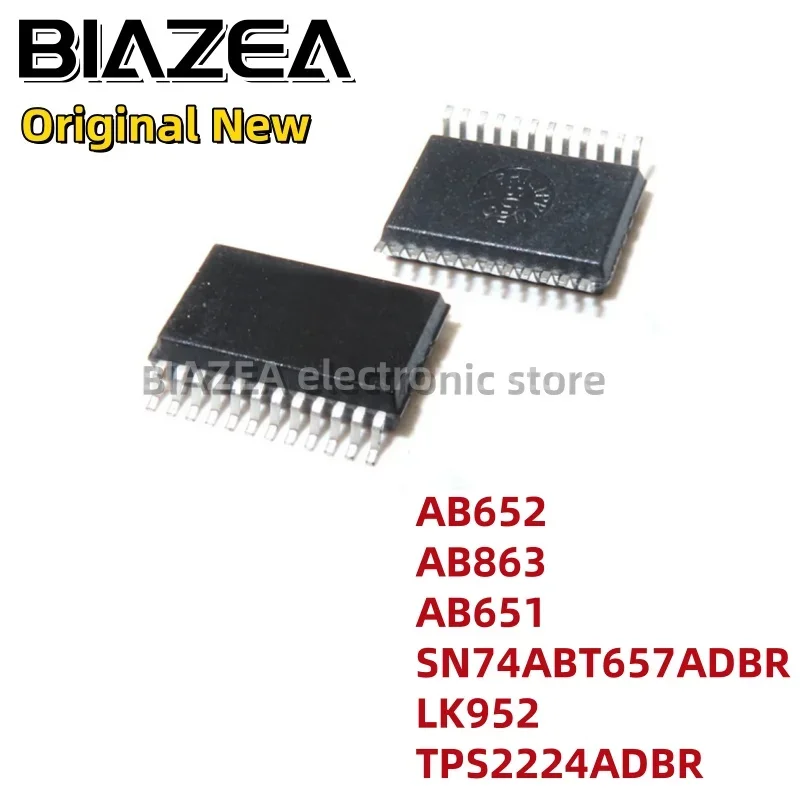 1 قطعة AB652 AB863 AB651 SN74ABT657ADBR LK952 TPS2224ADBR SSOP24