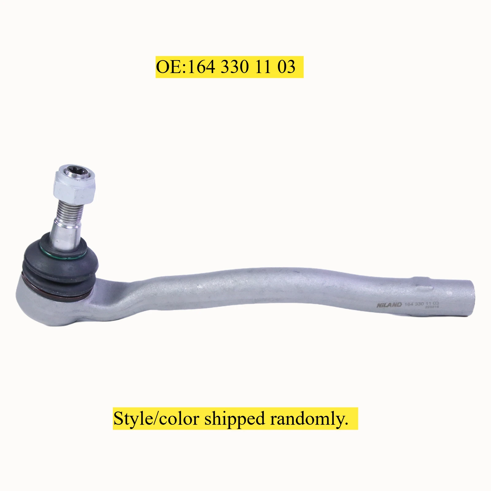 Left Outer Tie Rod End for Mercedes-Benz X164 W164 ML350 ML450 ML500 ML550 ML63 AMG GL320 ML320 GL350 GL450 GL550, 1643301103