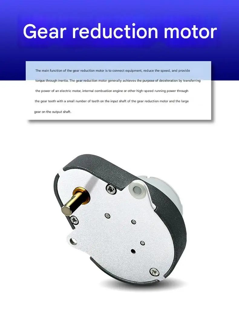 Faradyi motor de redução dc em forma de pêra ls48e eixo excêntrico dc 3.7v 6v 24v regulação de velocidade motor de automação industrial