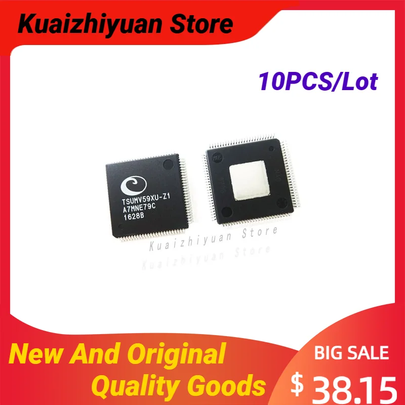 10PCS/Lot New And Original TSUMV59XU-Z1 QFP100 TSUMV59XU Z1 QFP-100 Chipset Quality Goods