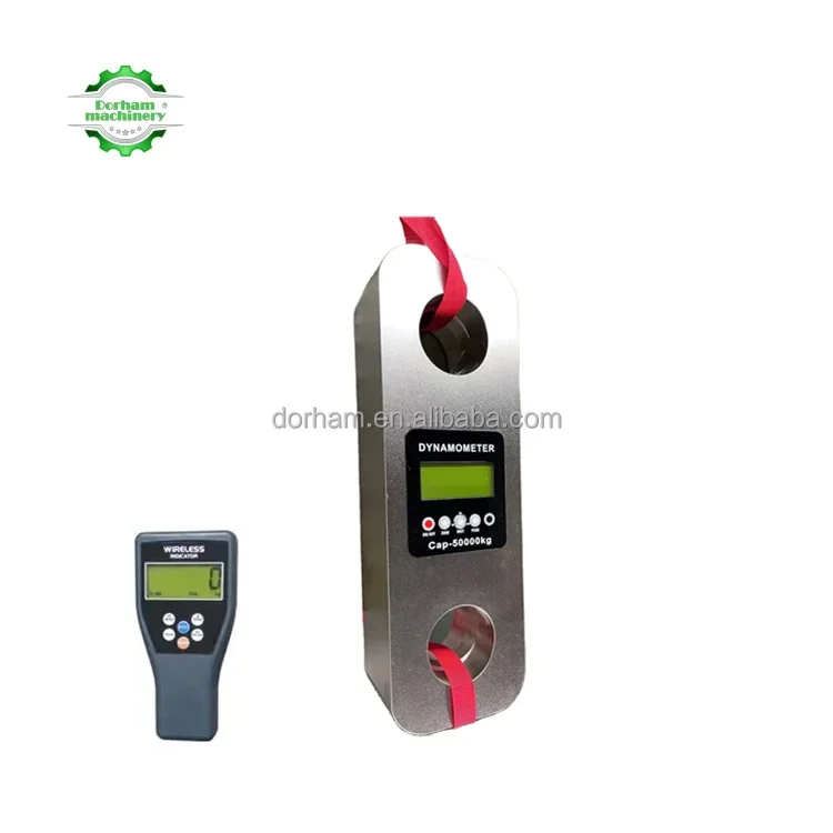2026 Dorham 50t Digital Wireless Dynamometer Load Cell Force Measuring Instrument