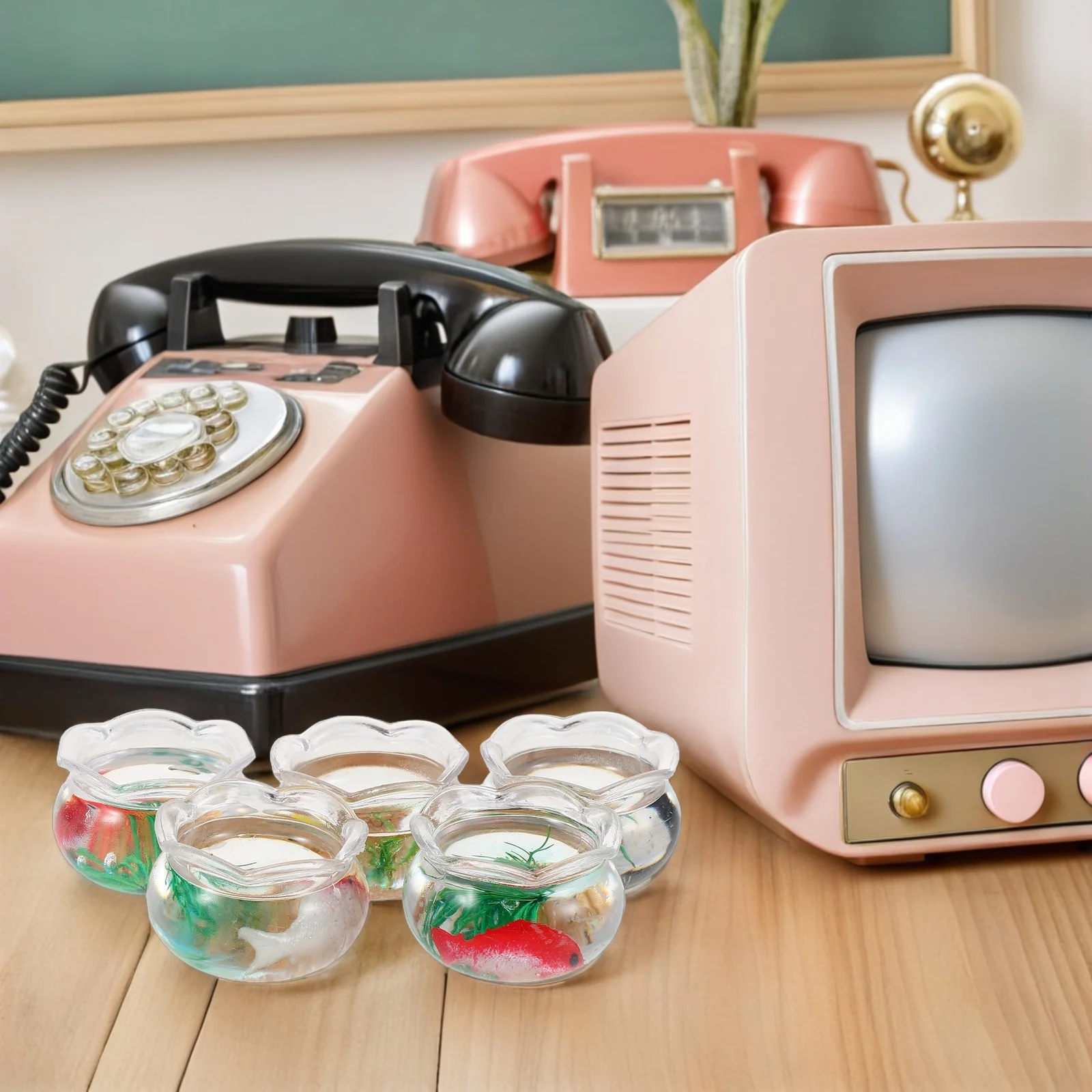 5Pcs Miniature Koi …