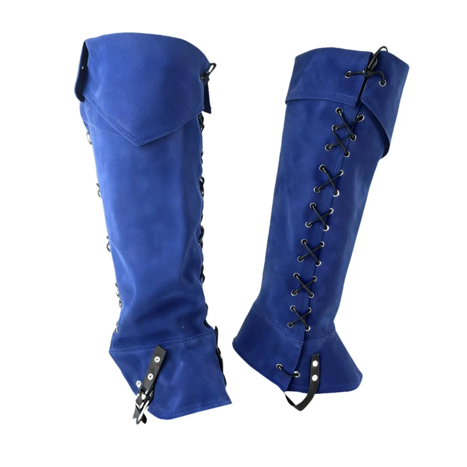 中世の海賊ブーツカバー、ハイキングや演劇の衣装用ゲイター