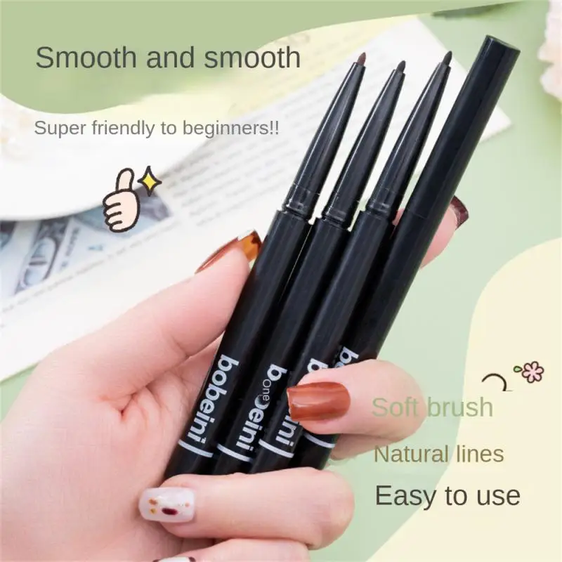 Eyes Makeup Eyeliner Gel Pen Non-blooming Black Eyeliner Pen Cosmetics 1pcs Long Lasting Liquid Eyeliner Eye Liner Pencil Brown