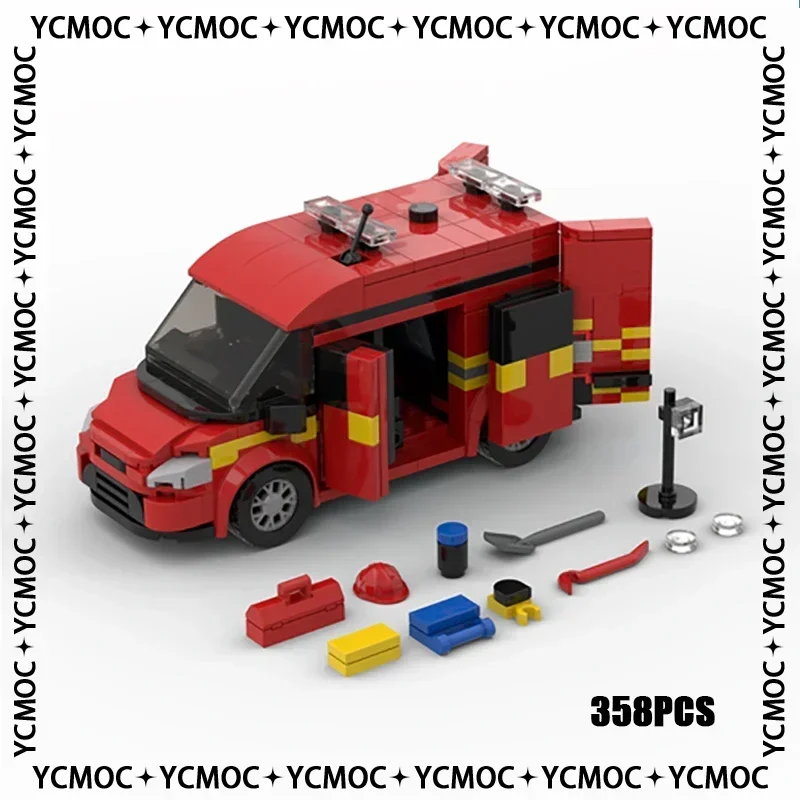 

Серия автомобилей YcMoc, строительные блоки, Лондон, пожарная модель, технология, кирпич, фирменный автомобиль, игрушка «сделай сам», подарки для детей