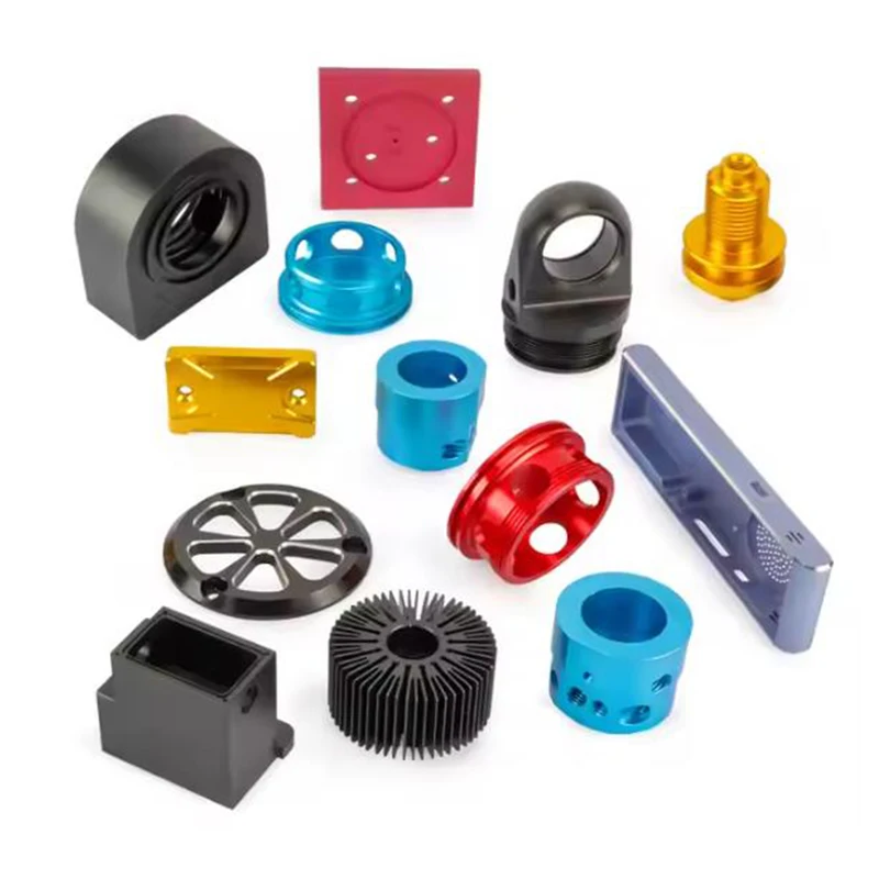 معالجة الطحن والخراطة المتقدمة المخصصة باستخدام الحاسب الآلي للألمنيوم والفولاذ المقاوم للصدأ والنحاس والتيتانيوم والألومنيوم 7075 #6