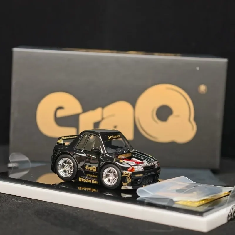 ERAQ & aLL iiN Fanatic 1/64 R32 Egg Car Rocket Rabbit FL5  Evo9 Resin Car Model Car Toy Collection Model Christmas Gift