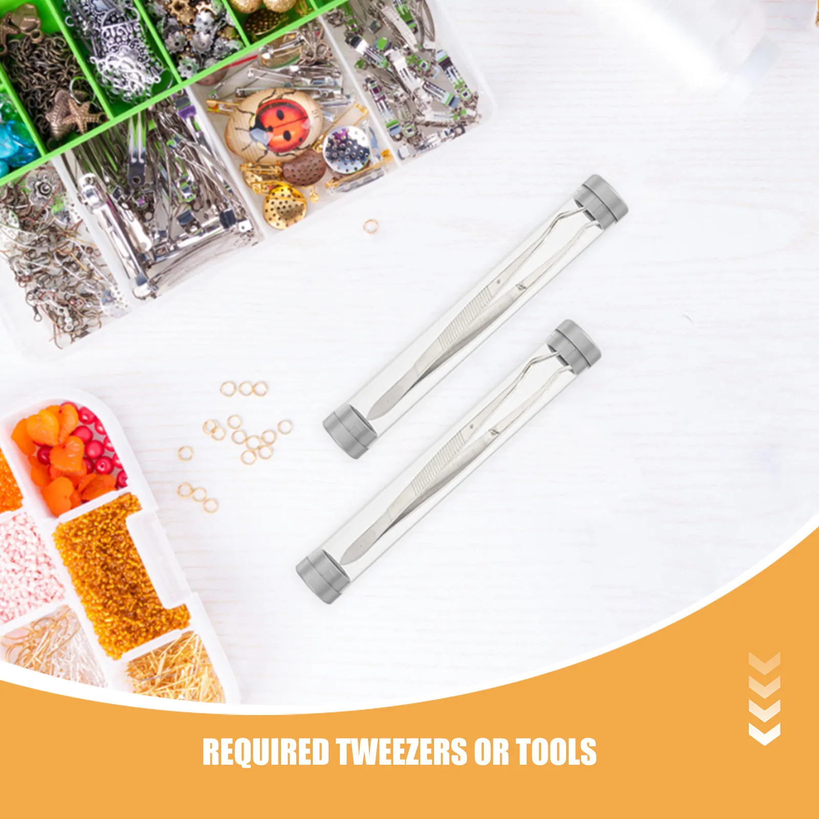 10Pcs Clear Plastic Storage Tube for Tweezers Eyelash Extension Tool Organizer Travel Manicure Case Eyelash Tweezer Holder 2