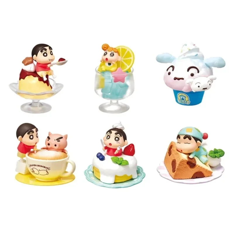 

Crayon Shin Chan Blind Box Afternoon Tea Summer Snack Series Blind Box Car Desktop Doll Ornament Gift Cute Decorations Cute Toys