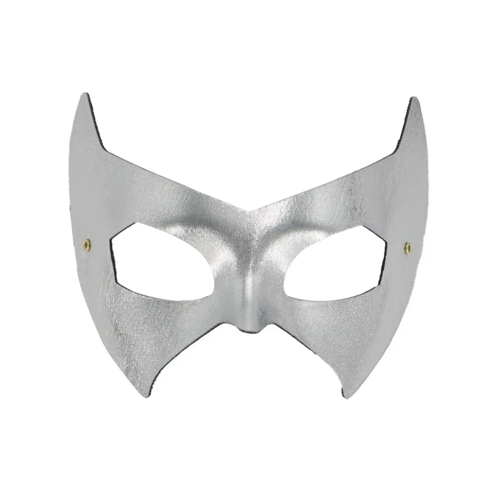 Retro Masquerade Half Face Mask Gothic Style Handsome Bat Eye Mask Punk Adjustable Cosplay Mask Unisex