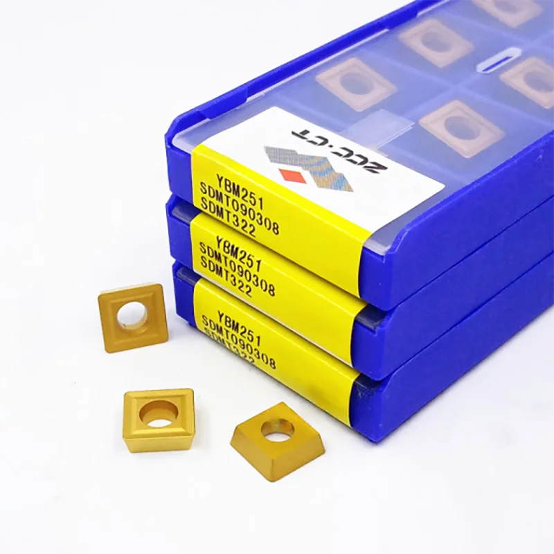 SDMT09T312-NM Milling Inserts 100Pcs Carbide Turning Tools