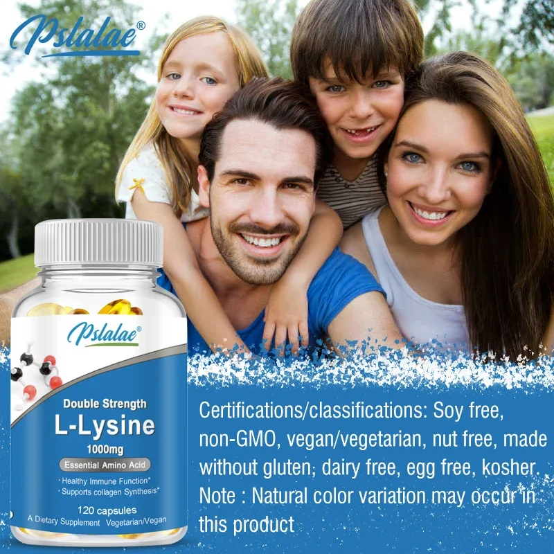 L -lysine - يعزز عملية التمثيل الغذائي وإنتاج الطاقة، ومكمل دعم الجلد #5