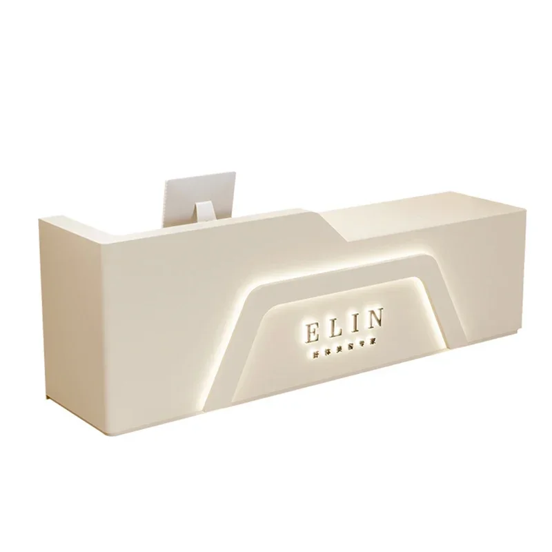 Furniture For Stores Beauty Salon Cafe Counter Institute Restaurant Reception Desk Barber Shop Table Hairdressing Reseption Spa