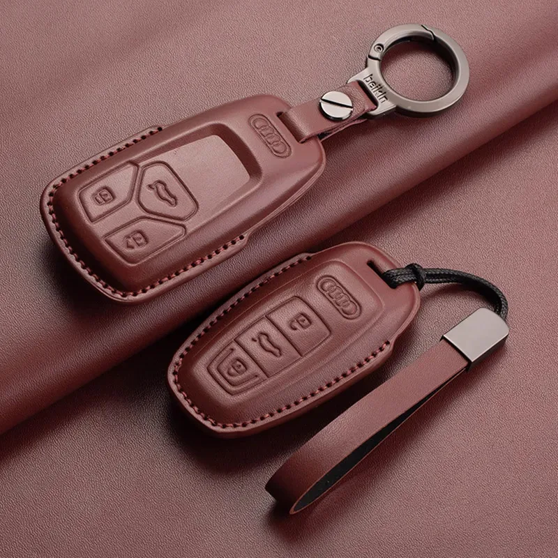 Leather Car Key Cas…
