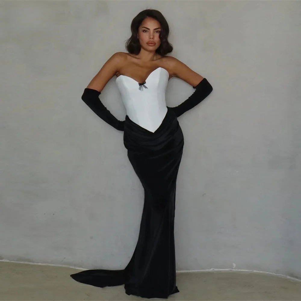 

Формальное черное длинное платье на заказ Вечерние платья Pastrol Унисекс Джерси Ретро Дубай Саудовская Аравия Израиль Пром по индивидуальному заказу