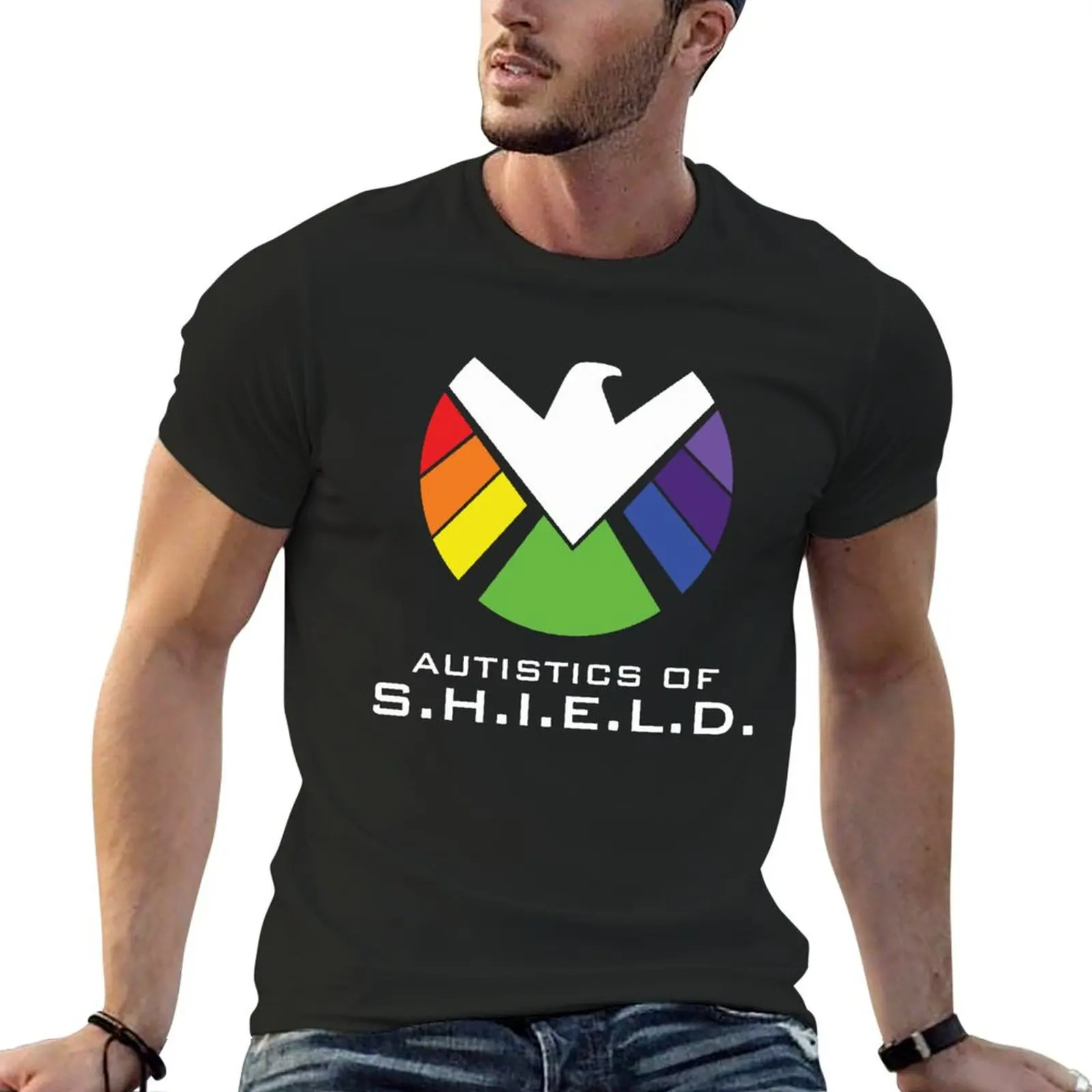 

Autistics of S.H.I.E.L.D. T-Shirt anime shirt baggy shirts Anime t-shirt summer tops shirts men graphic