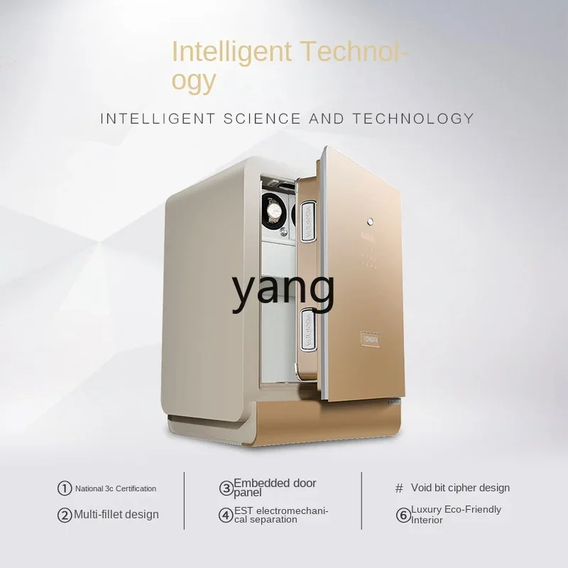 CX  smart fingerprint safe household small invisible electronic password safe all steel into the wall into the wardrobe