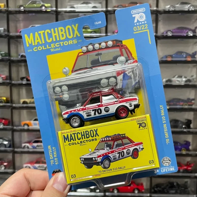 

Новая распродажа: Оригинальные коллекционные модели GBJ48 Matchbox, серия к 70-летию, литые под давлением, Datsun, Ford, Dodge, коллекционные машинки, игрушки-сюрпризы