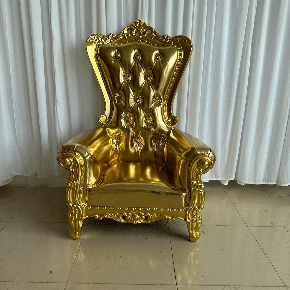 Cheap Luxury Bride Groom King Throne Chairs For Wedding For Kids