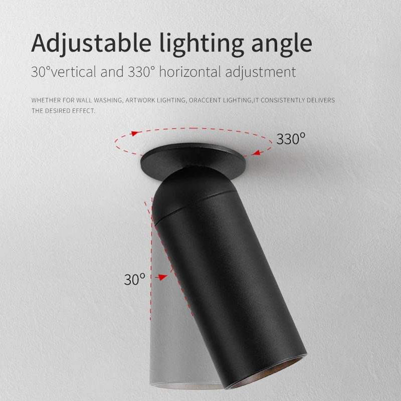 Aislan LED Recessed Ceiling Spot Light Downlight Honeycomb Lamp Background Picture Living Room Bedroom