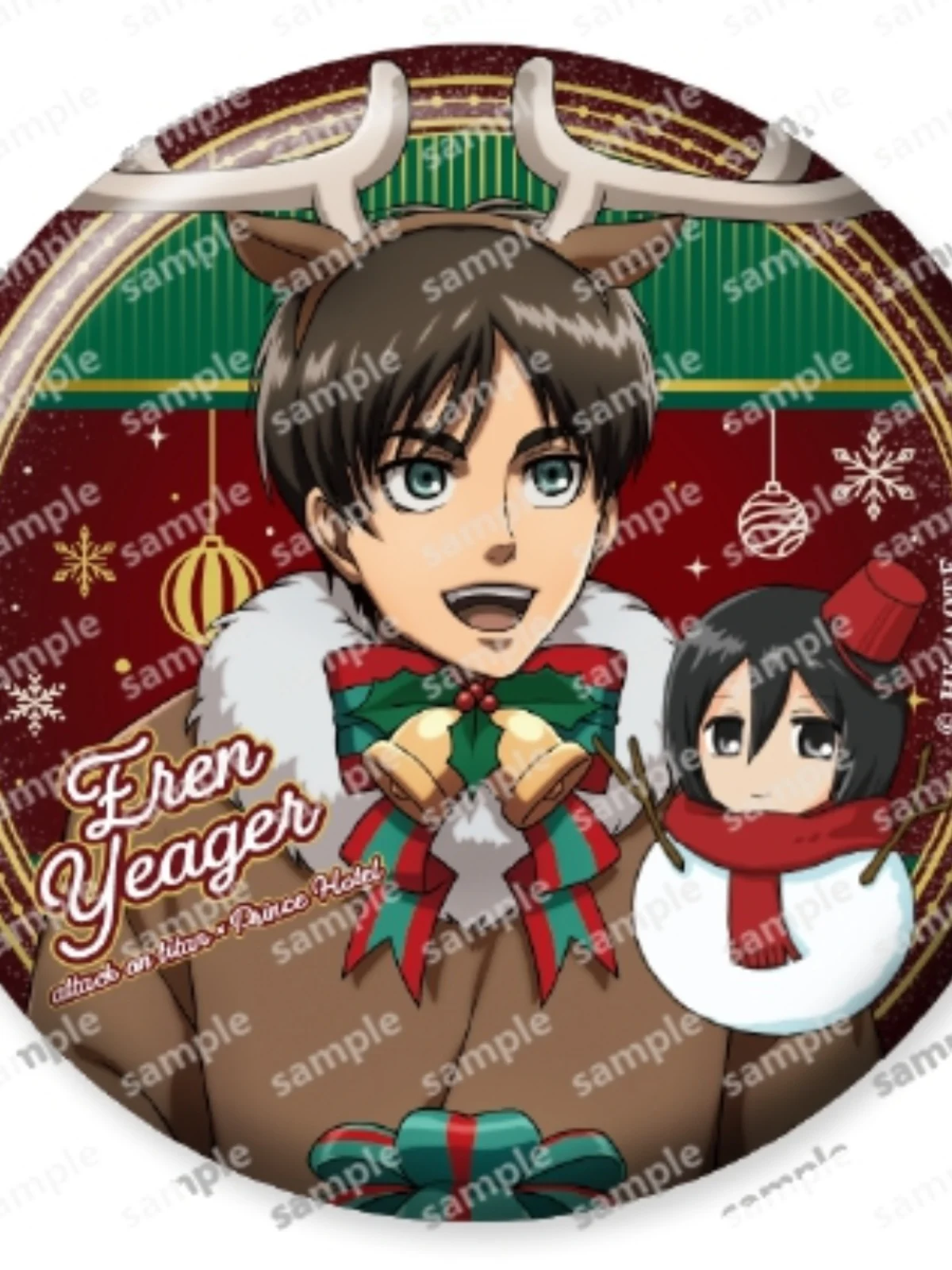 Christmas】Attack on Titan Rivaille Ackerman Eren Yeager Acrylic Stand Anime Desk Display Room Decor Accessories for Friend Gifts