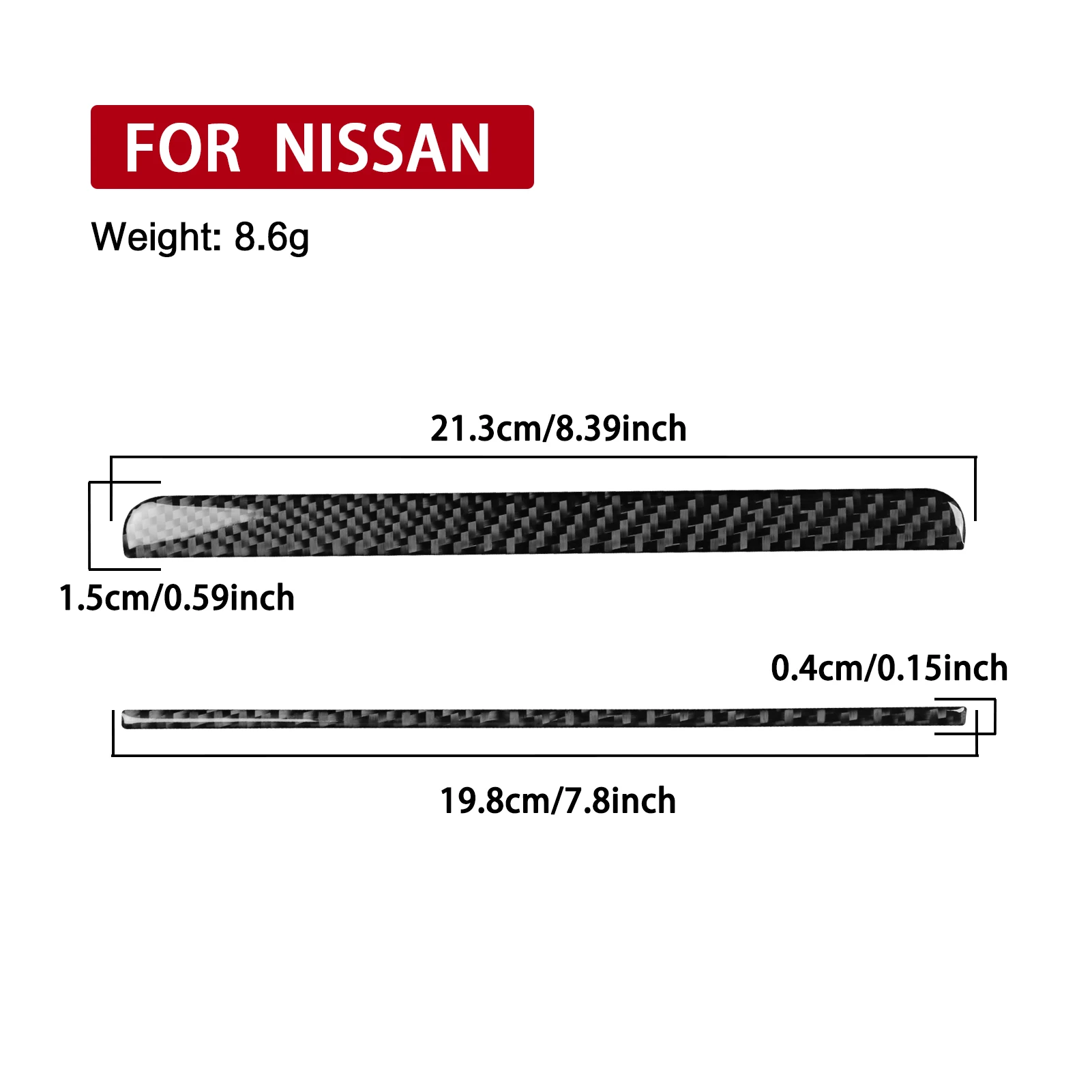 ألياف الكربون الحقيقية اكسسوارات السيارات راديو شرائط غطاء الكسوة لينة ملصق لنيسان 300ZX Z32 1989 90 91 92 93 94 95 96 1997