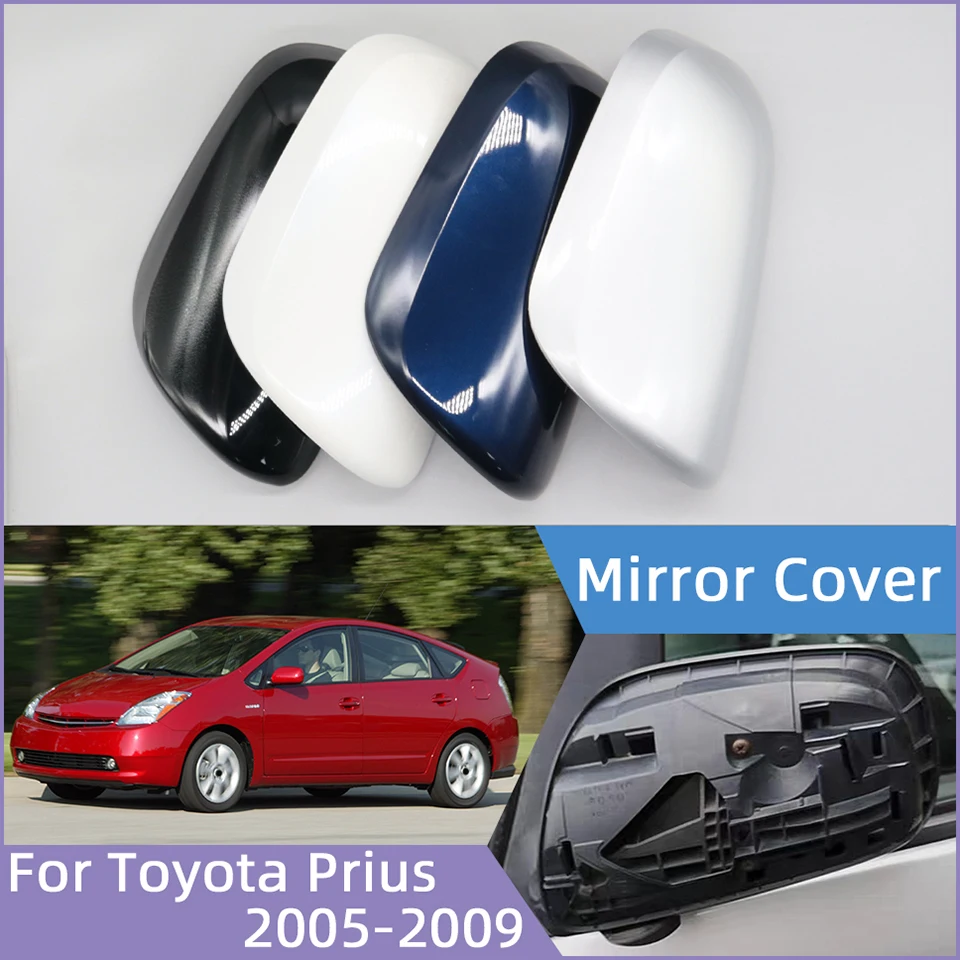 

Accessiories Rearview Mirror Cover Housing For Toyota Prius XW202005 2006 2007 2008 2009 Exterior Wing Side Cap Shell Case