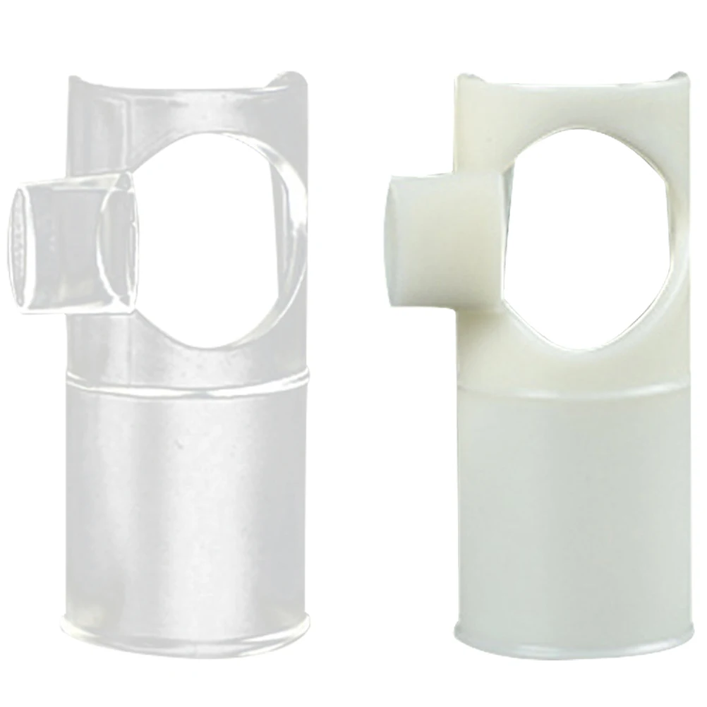 

2 Pcs Flute Blower Parts Mouthpiece Mouthpieces Beginner Aid Nylon Shaping for Replacement