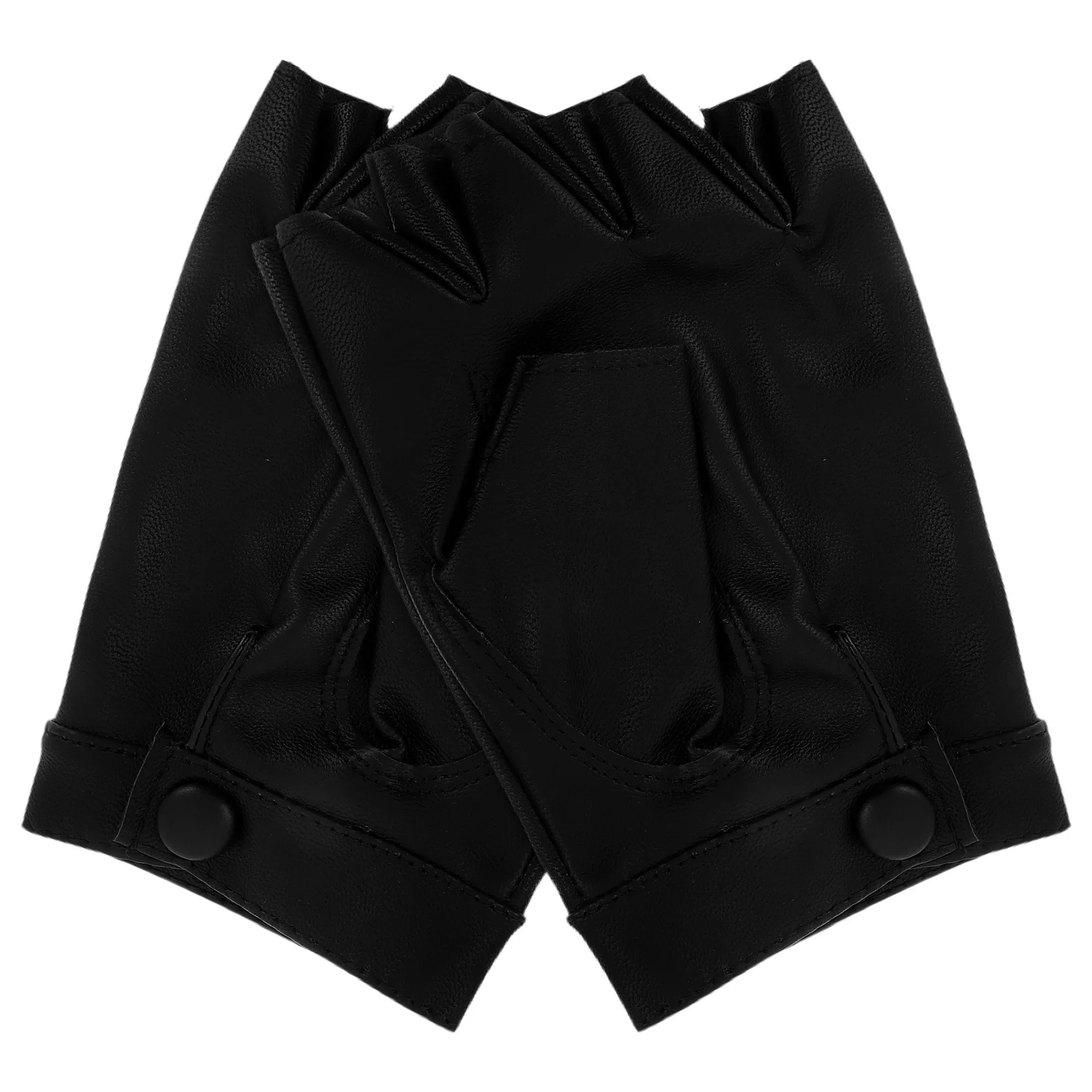 1Pair PU Half Finger Sports Gloves Outdoor Cycling Biking Gym Hiking Workout Fitness Exercise Gloves for Men Women