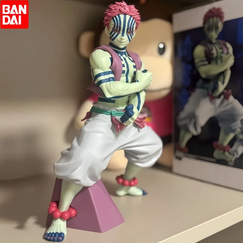 

Оригинальный BANDAI BANPRESTO Demon Slayer Kimetsu No Yaiba Akaza аниме модель персонажа коллекция фестиваль подарки игрушка