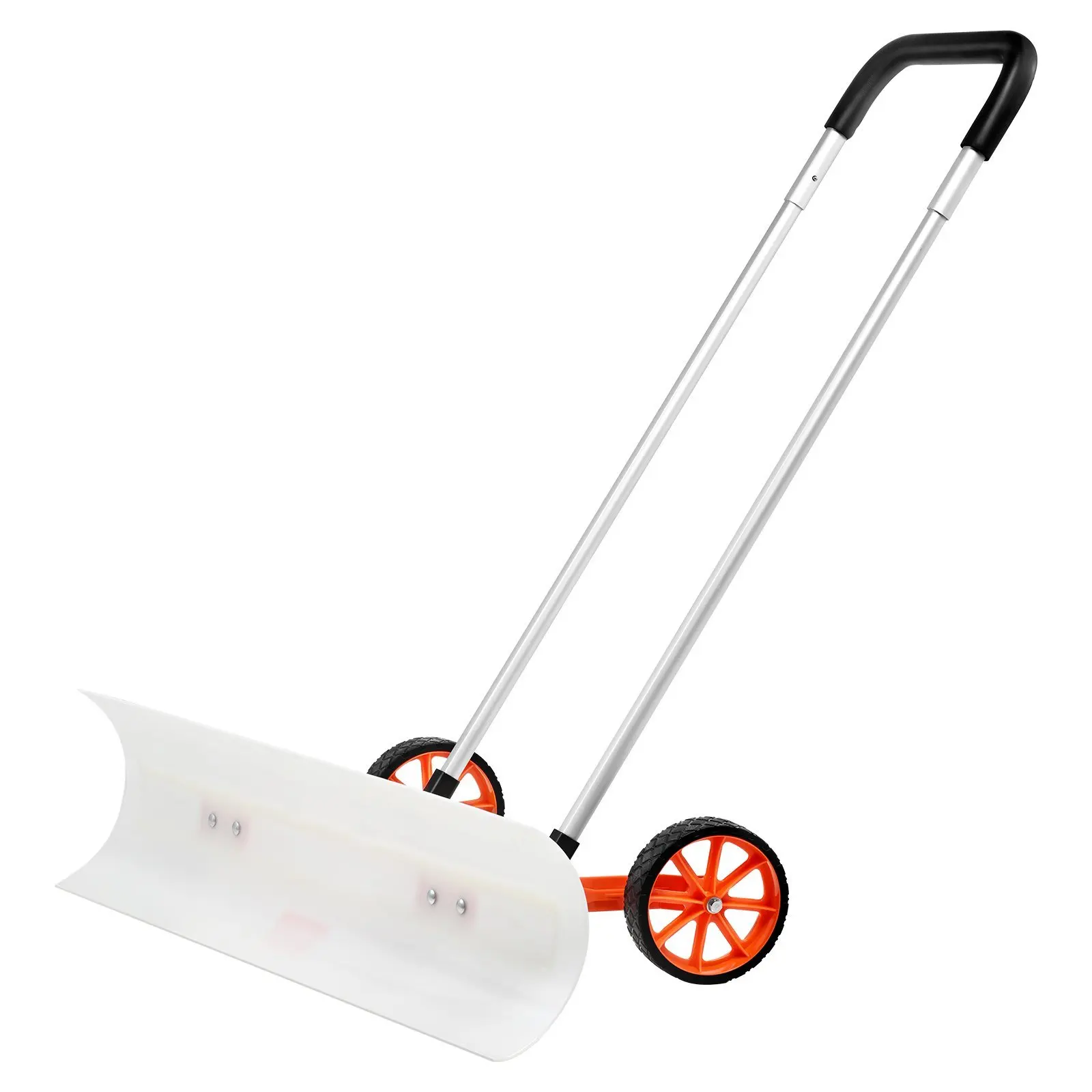 

Snow Shovel with Wheels, 37 inch Snow Shovel for Driveway, ABS Snow Shovel Pusher for Snow Removal, Heavy Duty Shovel Push