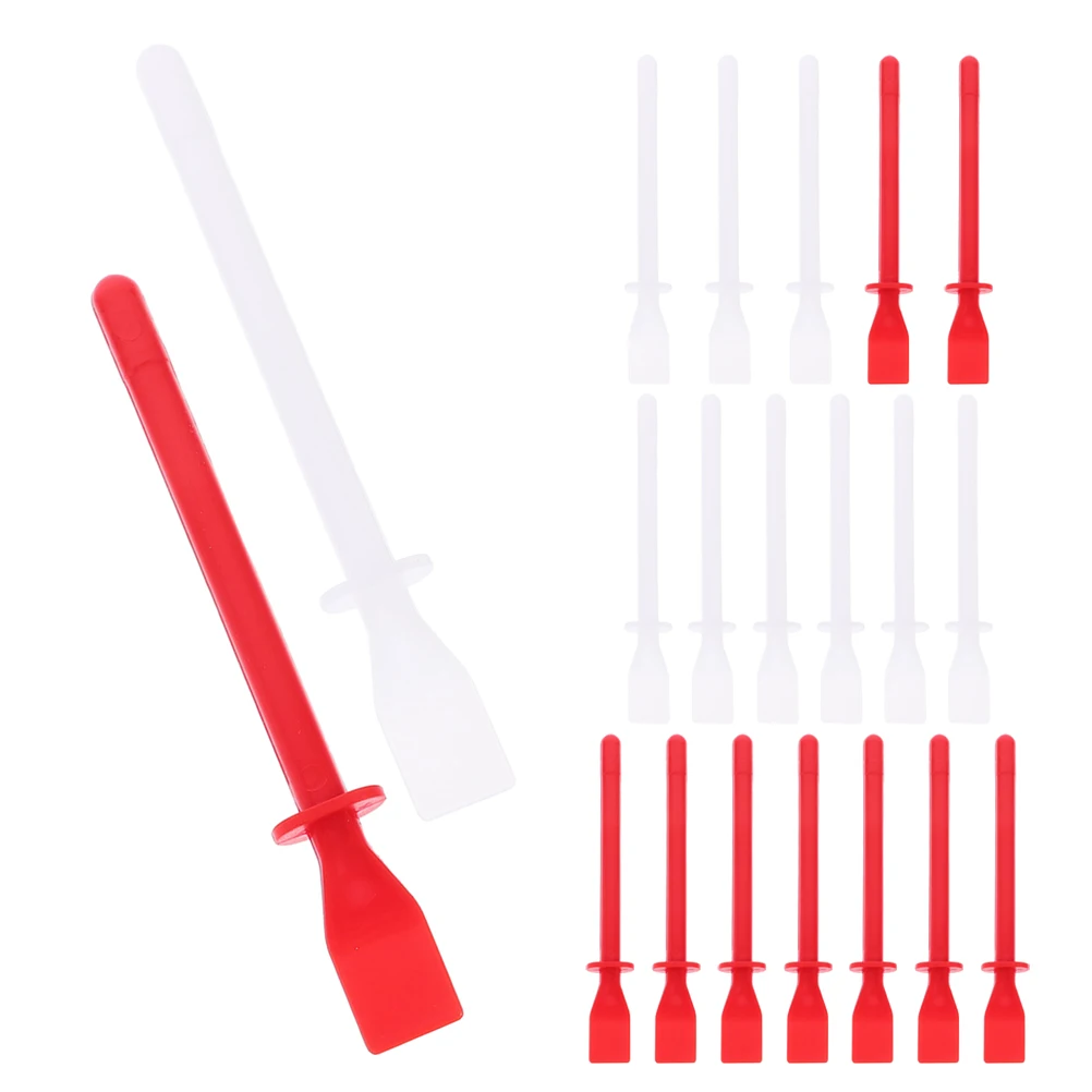 20 قطعة مفرشة الغراء للحرف اليدوية: أداة مكشطة اللوحة المرنة لإصلاح المنزل بنفسك تطبيق لاصق دقيق الغراء الحرفي