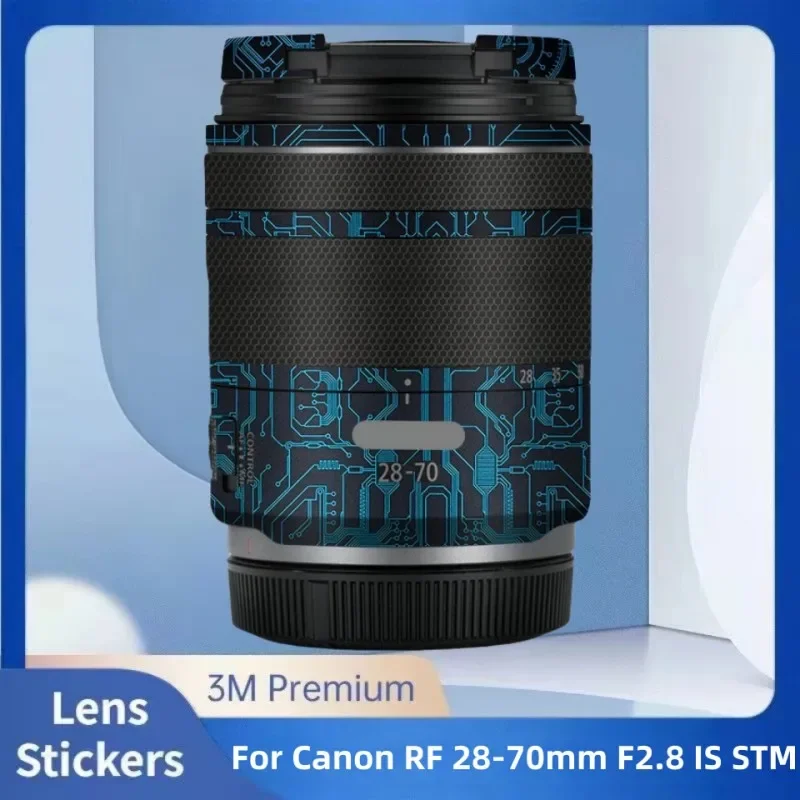 Adesivo personalizado para canon rf 28-70mm f2.8 is stm decalque pele câmera envoltório de vinil filme protetor casaco RF28-70 28-70 f/2.8 2.8