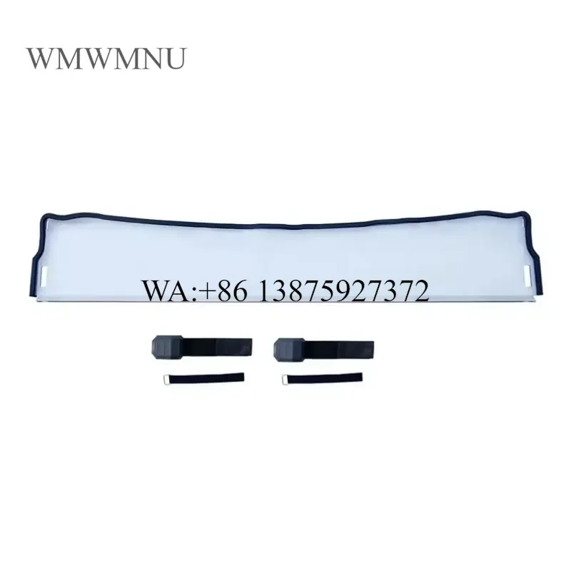 Wmwmnu for YongJin UTV Half Windshield Accessories Side Windshield Adjustable Air Deflector for Kawasaki MULE PRO FXT