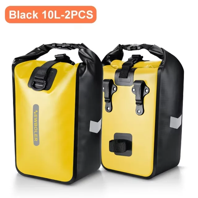 NEWBOLER 10L 20L Wasserdichte Radfahren Fahrrad Gabel Tasche Quick Release Fahrrad Hinten Sitz Stamm Tasche Fahrrad Tasche Fahrrad Zubehör