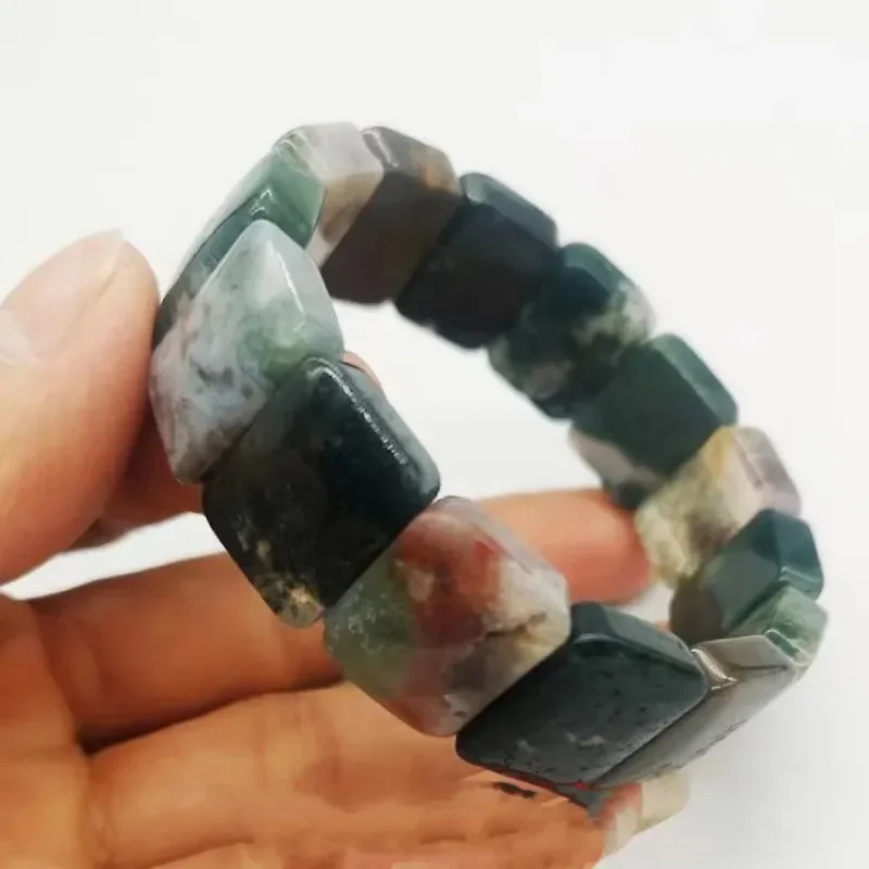 

Natural Agate Bracelet, Classic Fashion Men's and Women's Hands
