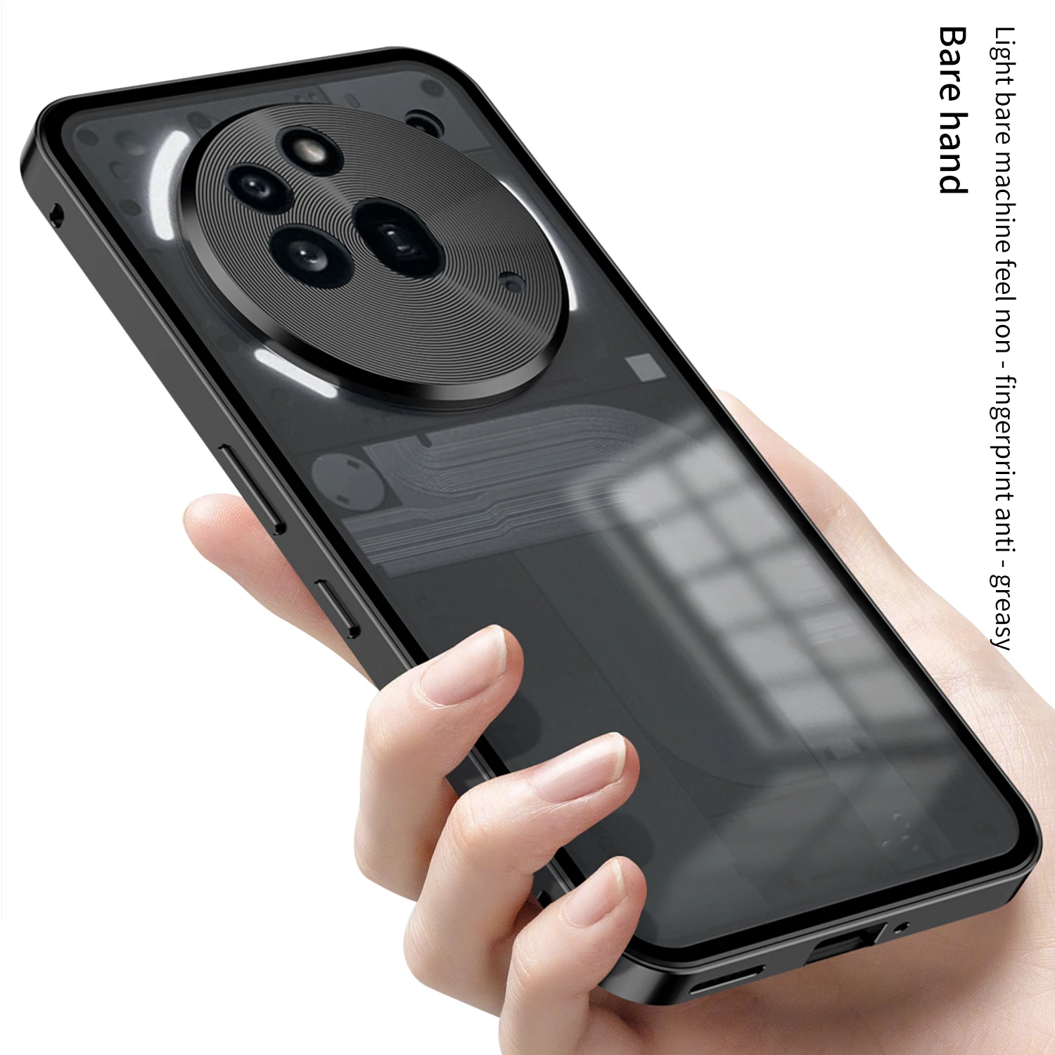 금속 프레임 렌즈 보호 매트 충격 방지 전화 케이스 아 - Phone Accessories Nothing 리뷰 및 가격