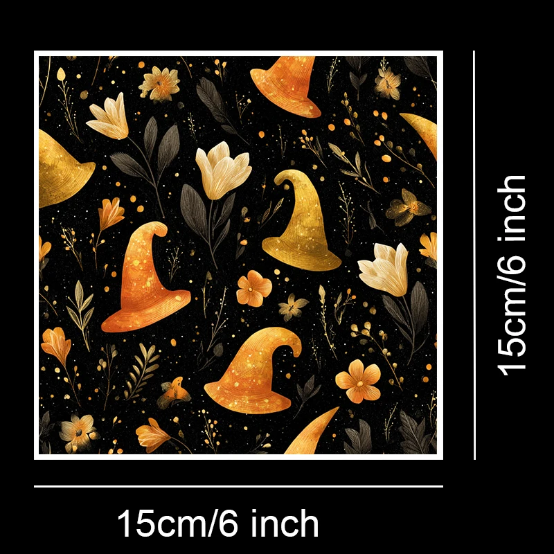 مجموعة سجل القصاصات مقاس 6 × 6 بوصات (36 ورقة): أنماط ختم السفر العتيقة - مثالية لسكرابوكينغ وأوريغامي ومجلة الذاكرة