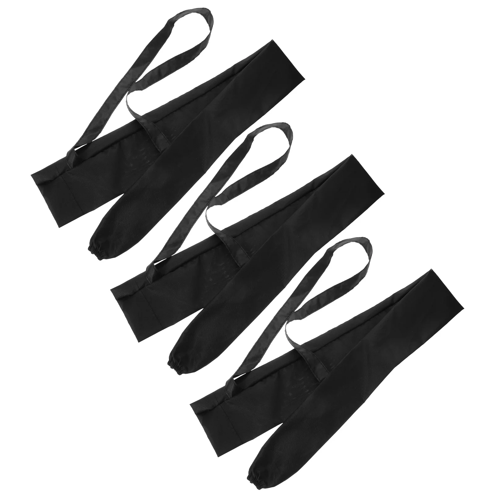3Pcs Water Absorbent Umbrella Bag Durable Polyester Long Handle Umbrella Storage Pouch Outdoor Carrying Strap Storage Bag